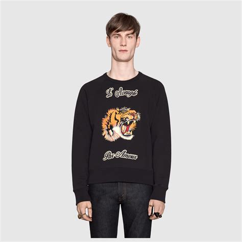 gucci sweatshirt tiger